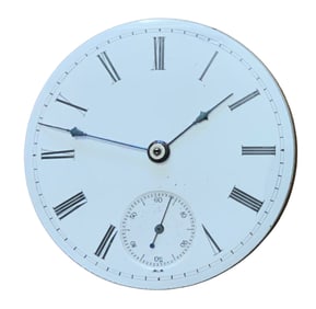 1889 New York Standard Watch Co. Pocket Watch Movement (51651) & Dial Standard Grade 30