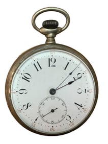 Ca. 1907 Majestic Watch Co. Swiss Made Pocket Watch Movement (1418219)