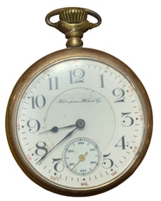 1906 Hampden Watch Co. Pocket Watch (2271266) Railroad Grade Railway