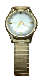 Bercona Deluxe Swiss Made Parts Wrist Watch 1/20 10k GF Top