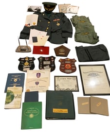 Vietnam Era General William Lemnitzer Uniforms Photos Documents Plaques Huge Group