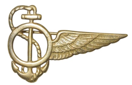 WWI US Naval Observer Half Wing Pin by Amico