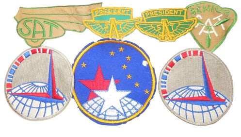 WWII Patches USAAF 7th Ferrying Squadron ATC Air Transport Command & Flight School