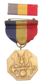 Wrap Brooch WWII US Navy & Marine Corps Medal