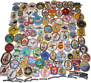 Huge Lot 1990s - 2000's US Navy & Coast Guard Patches