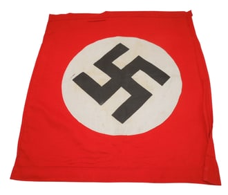 Small WWII NSDAP German Political Banner Flag