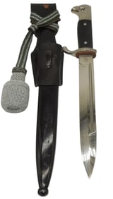 WWII German Wehrmacht K98 Parade Dress Bayonet & Portepee WKC