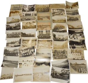 Lot 1930s - WWII Japanese Military Soldiers & Sailors in Uniform Group Photographs