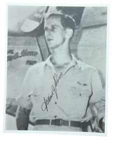 WWII Fighter Pilot William Shomo Medal of Honor MOH Signed Photo