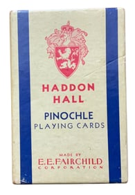 Sikorsky S-42 Clipper Haddon Hall Pinochle Playing Cards