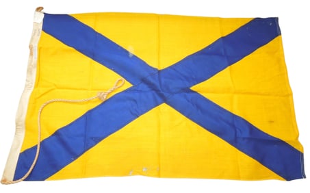 Vintage Cruise Ship SS Nassau Maritime Flag