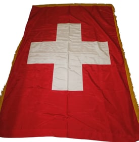 Vintage Post WWII Flag of Switzerland