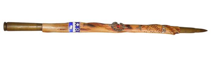 Korean War US Army 7th Infantry Division Order of the Bayonet Swagger Stick