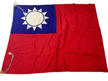 1950s Flag of Nationalist China Taiwan