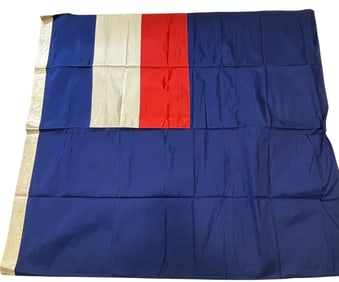 Circa 1890 - 1910 French Governor General of Colonies Flag