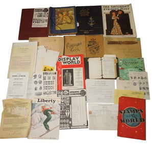 1930s - 60s Vintage Paper Ephemera Military Booklets Bonanza Lot
