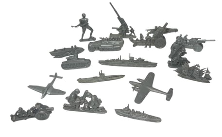 Lot WWII German WHW Donation Campaign Wehrmacht Toy Figures