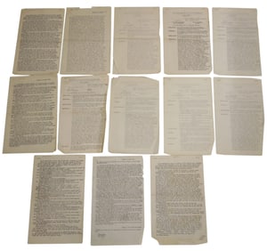 Historic 1945 US Military Charging Documents & Interviews For the Italian Schio Massacre