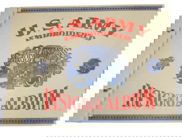 WWII US Military Embroidered Patch Album Collection FSSF 101st Airborne