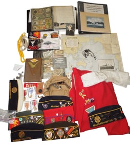 WWII US Navy USS LCL(3) Pacific Landing Ship Paper Photo Dog Tags Archive