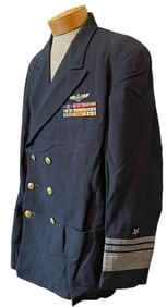 WWII - 50s US Navy Vice Admiral Doyle Navy Cross USS Hornet Uniform