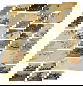 Lot WWI - WWII German Military Photo Postcards Paper Lot