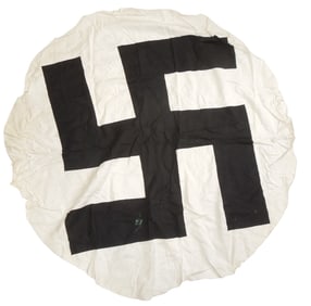 WWII NSDAP German Flag Cloth Roundel