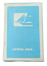 1970s Pan Am Airlines Clipper Playing Cards