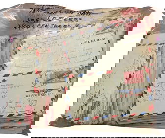 WWII Army HUGE Named Letter Group 4th Coast Artillery