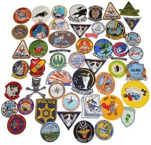 Huge Lot Vietnam - Modern US Navy & Coast Guard Ship & Aviation Patches