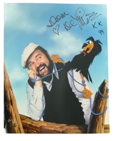 Dom DeLuise Jeremy Secret of NIMH Voice Actor & Comedian Signed Photo