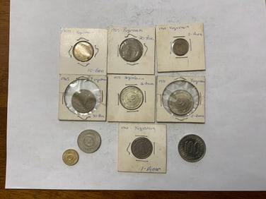 Foreign Coins Lot Yugoslavia 1965-1987