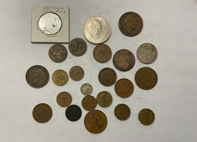 Foreign Coins Lot Great Britain 1831-1971