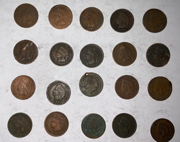 Indian Head Penny Lot (20) #1