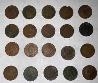 Indian Head Penny Lot (20) #3