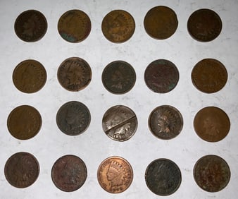 Indian Head Penny Lot (20) #5