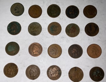 Indian Head Penny Lot (20) #6