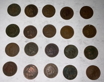 Indian Head Penny Lot (20) #7