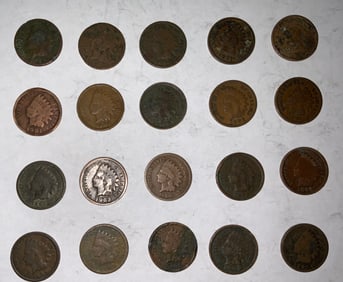 Indian Head Penny Lot (20) #8