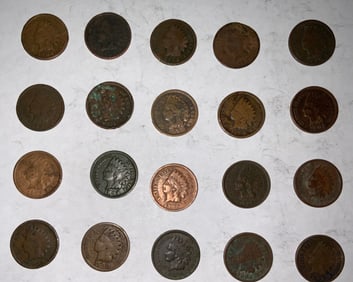 Indian Head Penny Lot (20) #9