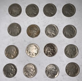 Buffalo Nickel Lot (16) #10