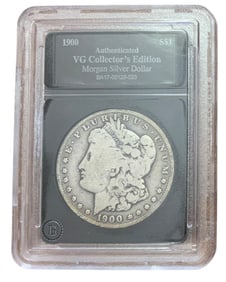 1900 O Morgan Silver Dollar Certified Bradford Exchange