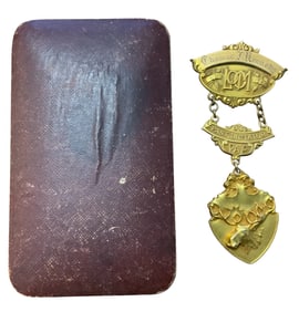 LOYAL ORDER OF MOOSE LOOM, PAP, Past Dictator Medal Pin