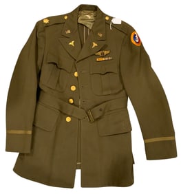 WWII Era 3rd Third Army Air Force Medical Corps Named Uniform