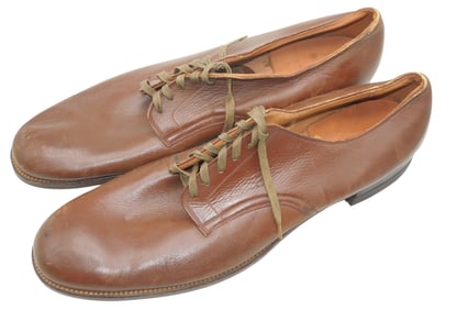 WWII - Korean War US Army Size 15 1/2 Goodyear Uniform Dress Shoes