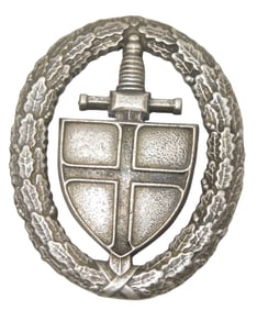 1920s - 30s German Military Badge of the Grodno Volunteer Brigade