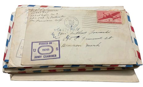 WWII Army Engineer Named 40 plus Letter Group