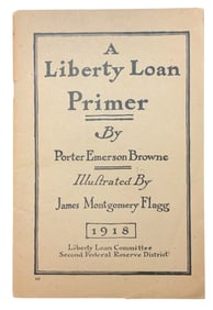 WWI 1918 Liberty Loan Primer Propaganda Home Front Booklet Uncle Tom