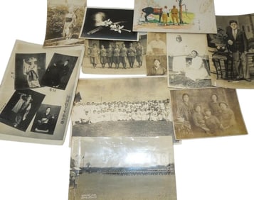 WWII Era Japanese Japan Photos Nurses Defense Soldiers Wives Lot (12)