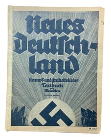 1930s Era German Propaganda Song Book Neues Deutschland: Kampf-und Freiheitslieder